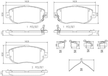 Brembo Disc Brake Pad