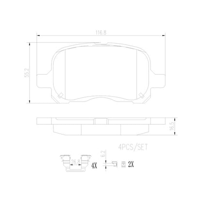 Brembo Disc Brake Pad