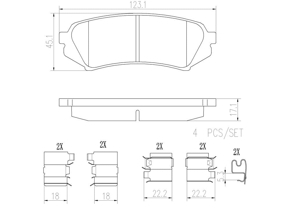 Brembo Disc Brake Pad