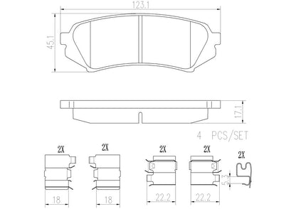 Brembo Disc Brake Pad