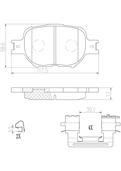 Brembo Disc Brake Pad