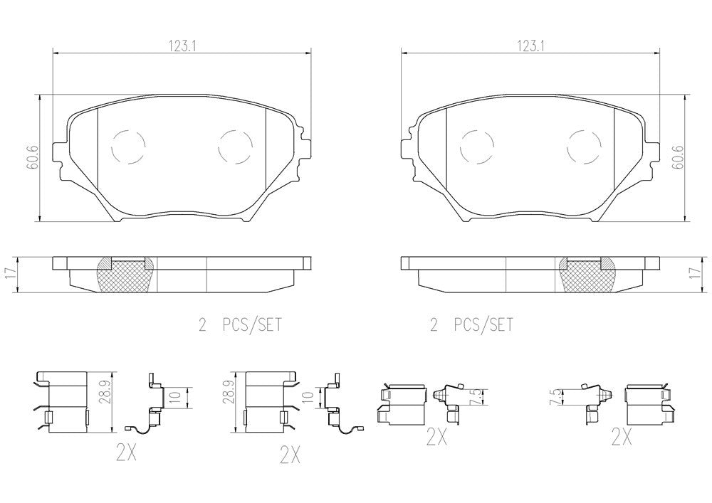 Brembo Disc Brake Pad