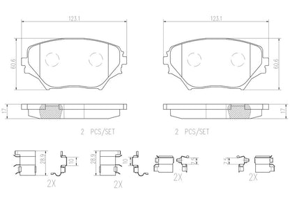 Brembo Disc Brake Pad