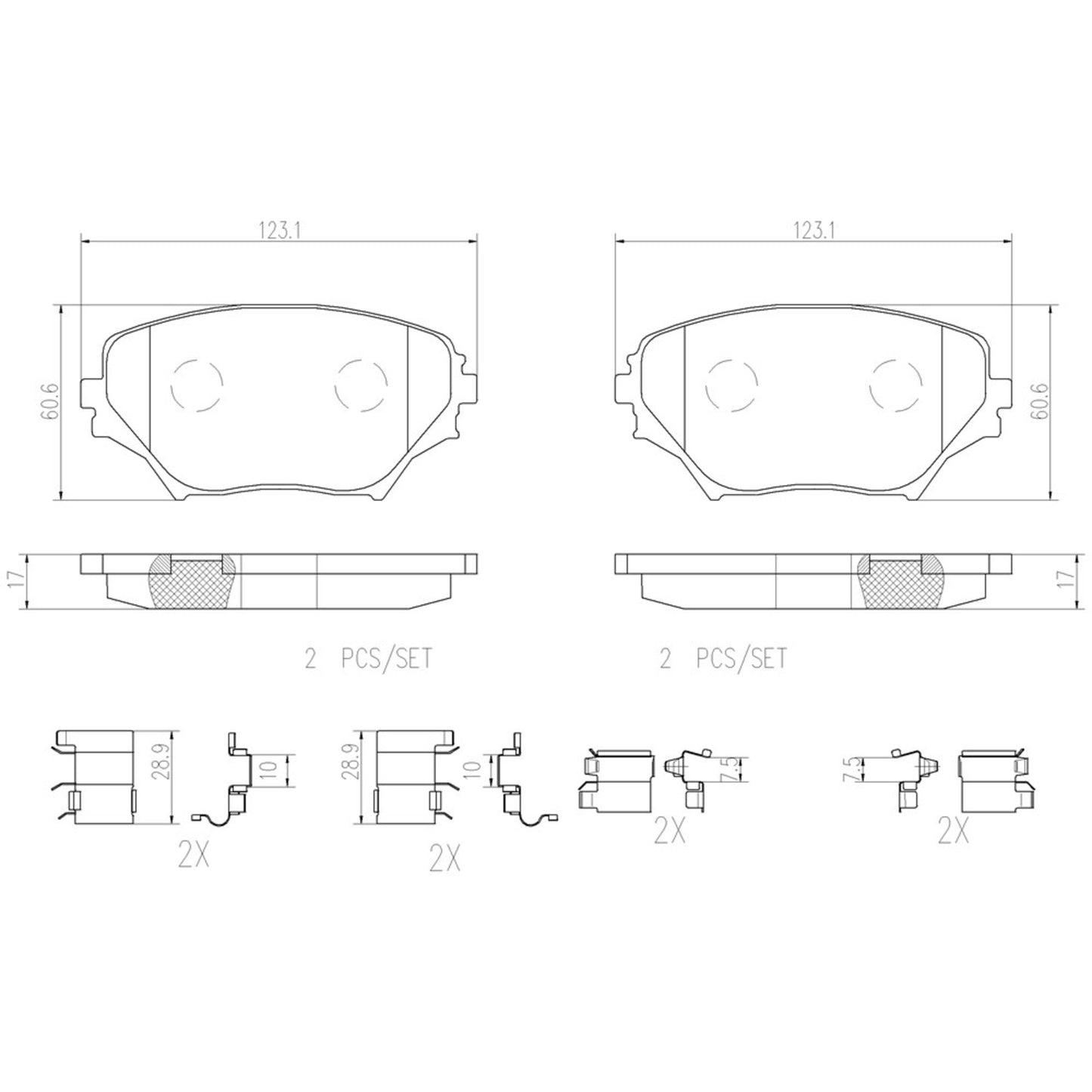 Brembo Disc Brake Pad