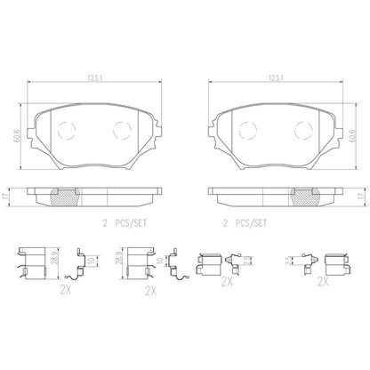 Brembo Disc Brake Pad