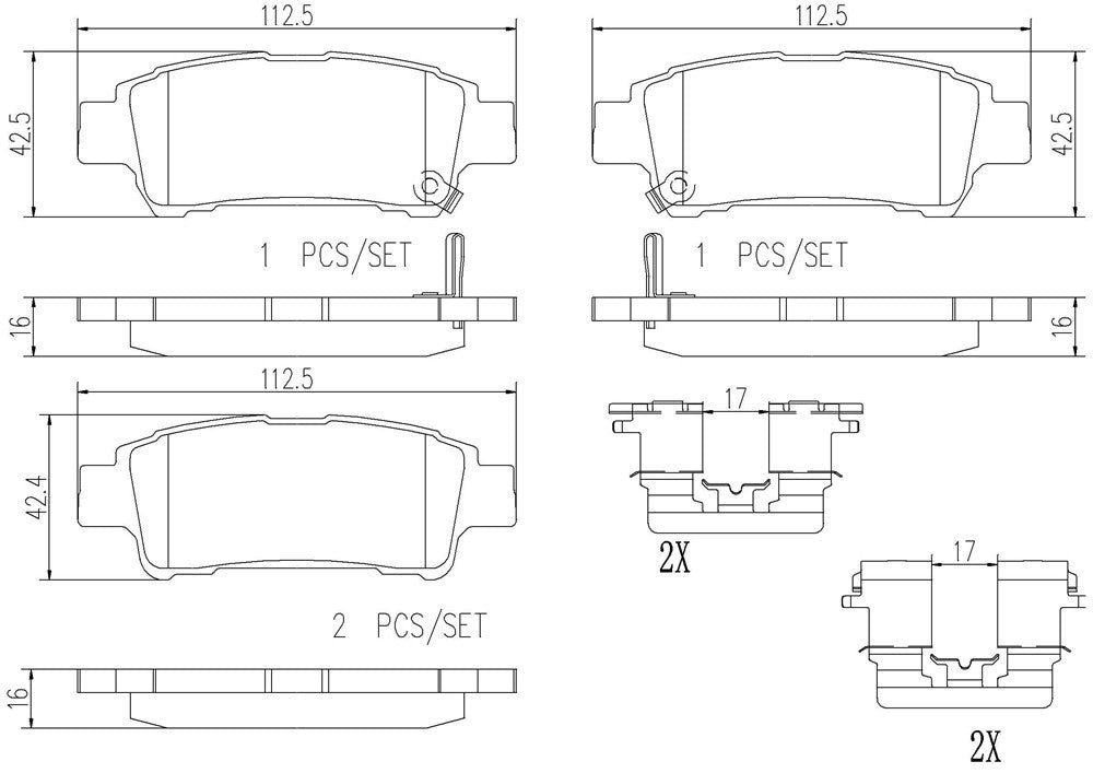 Brembo Disc Brake Pad