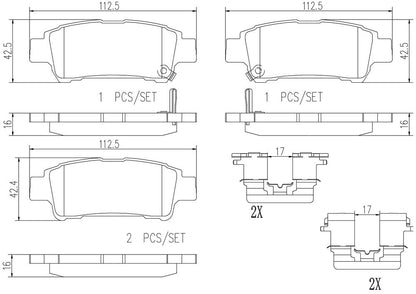Brembo Disc Brake Pad