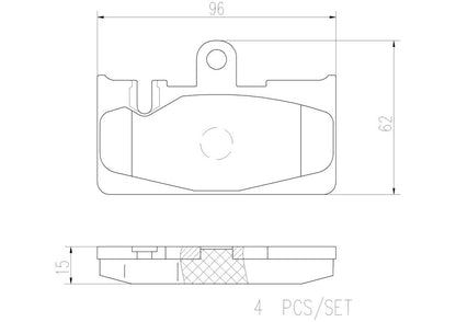 Brembo Disc Brake Pad