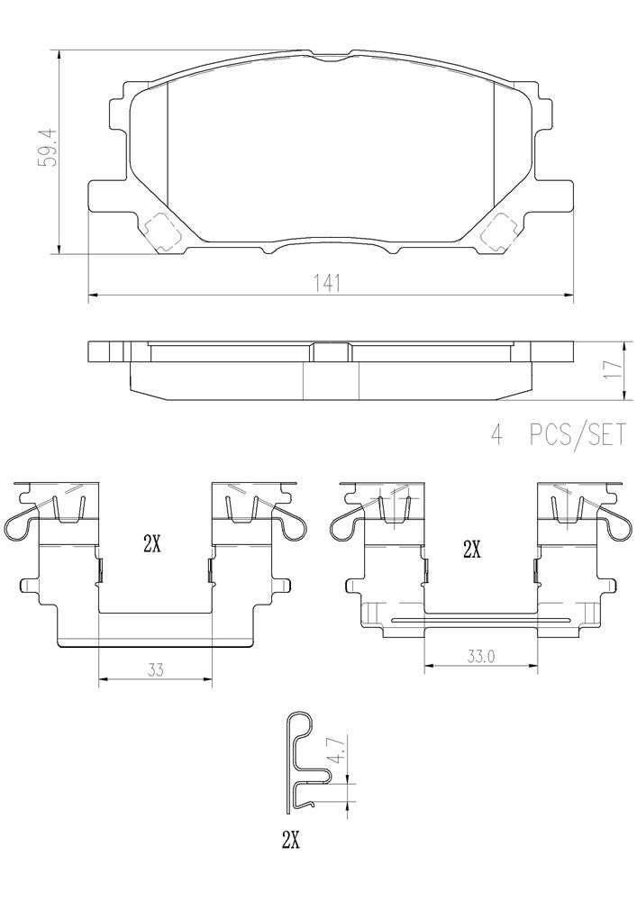 Brembo Disc Brake Pad