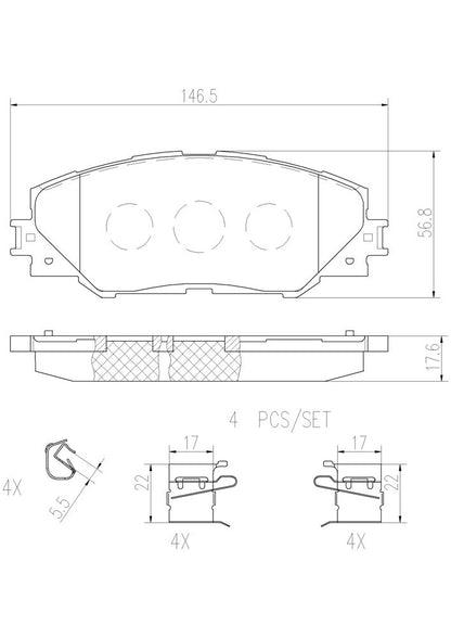 Brembo Disc Brake Pad