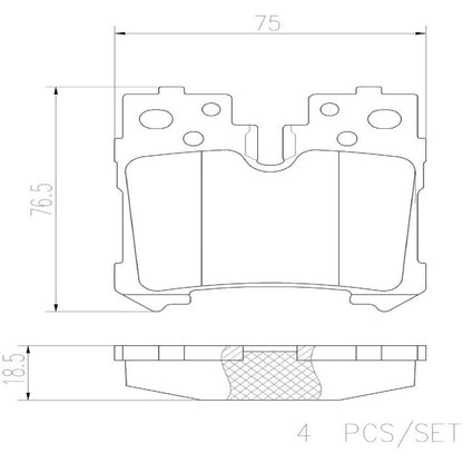 Brembo Disc Brake Pad
