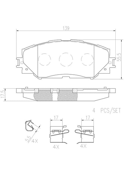 Brembo Disc Brake Pad