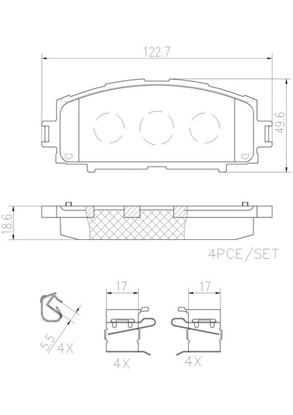 Brembo Disc Brake Pad