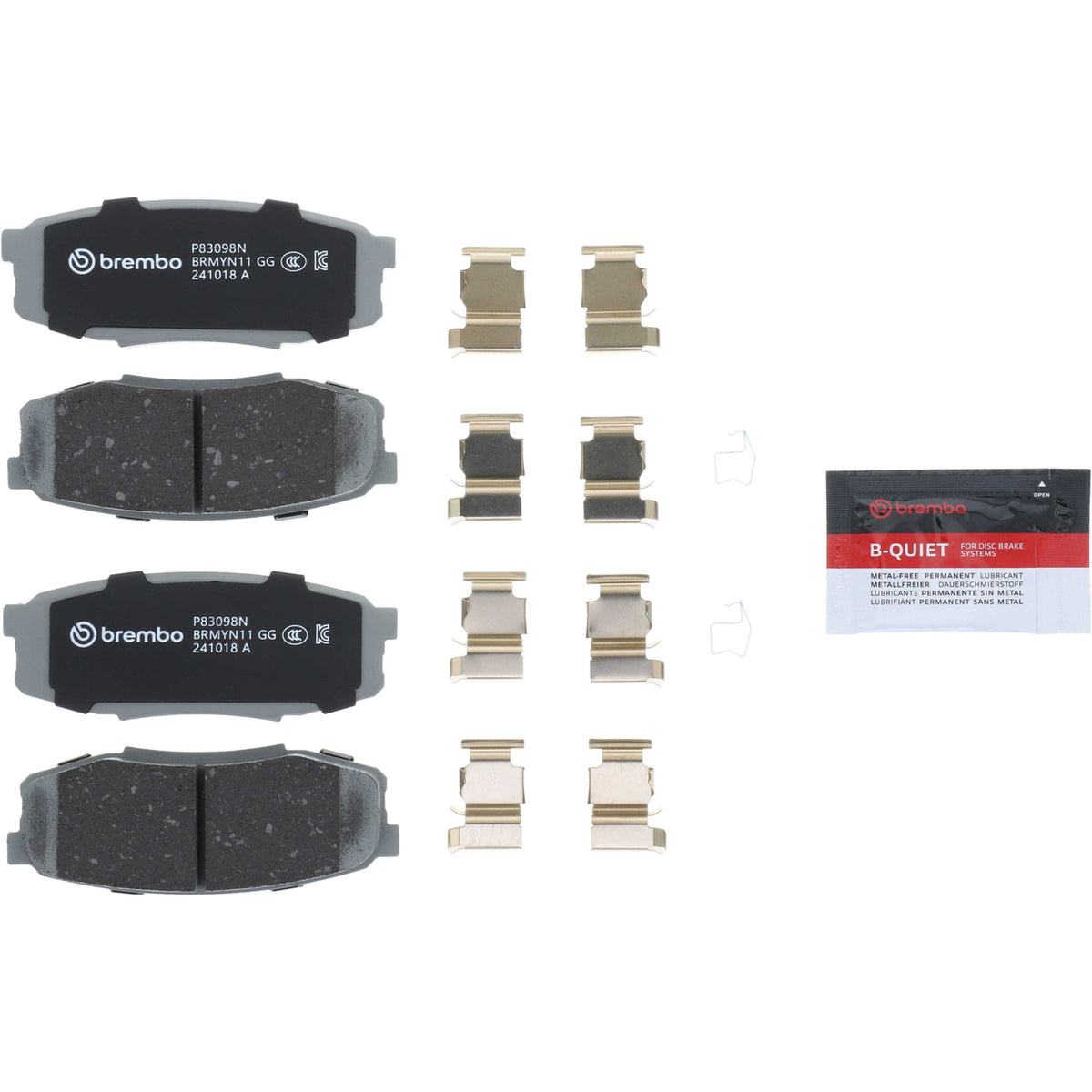 Brembo Disc Brake Pad Set P83098N