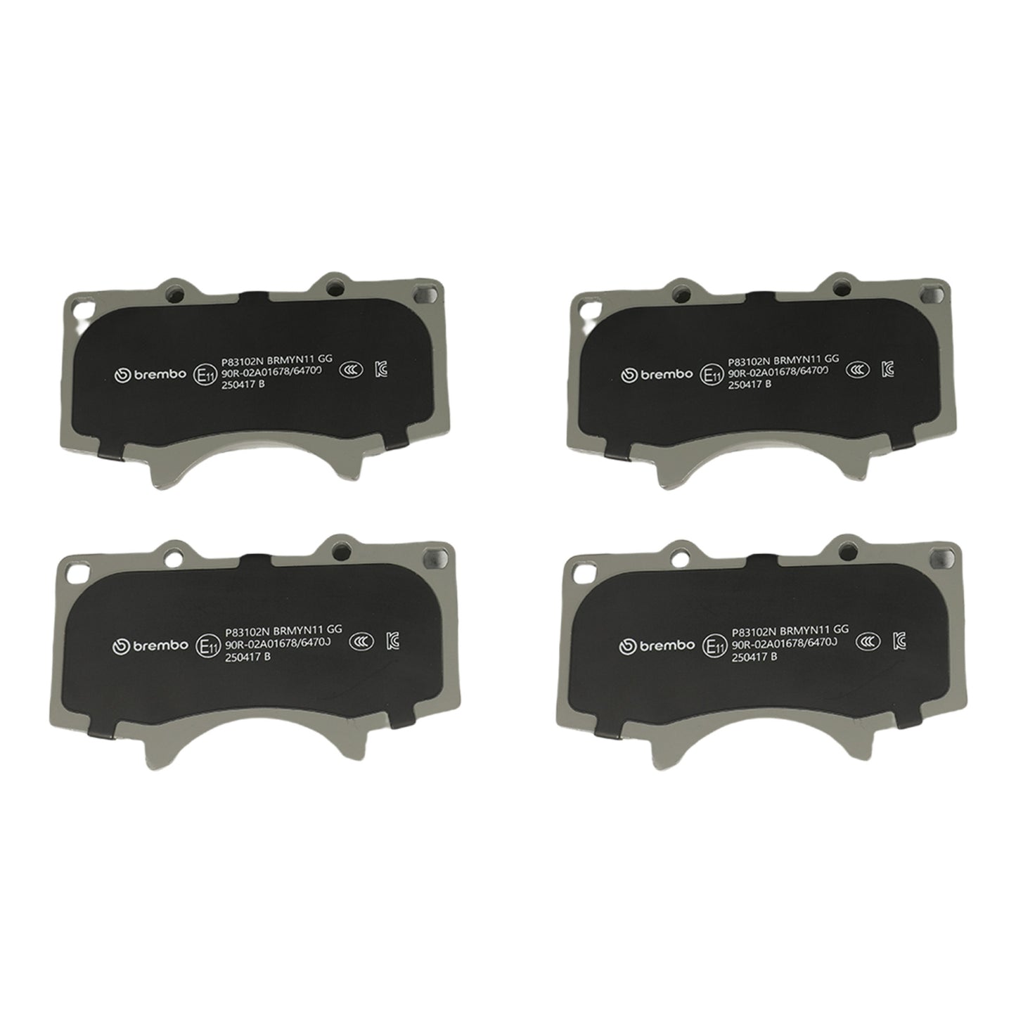Brembo Disc Brake Pad Set P83102N image 3