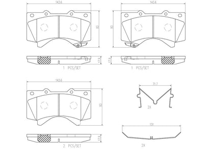 Brembo Disc Brake Pad