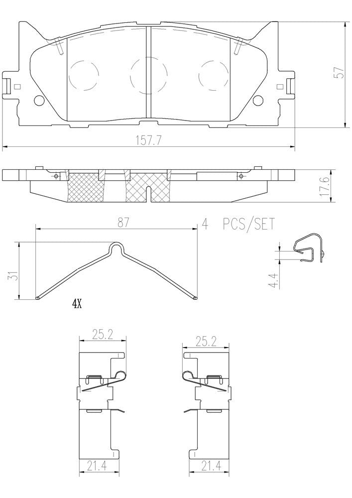 Brembo Disc Brake Pad