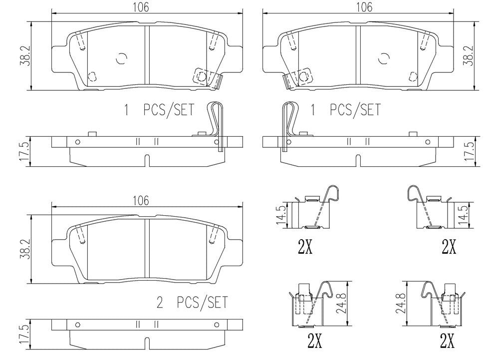 Brembo Disc Brake Pad
