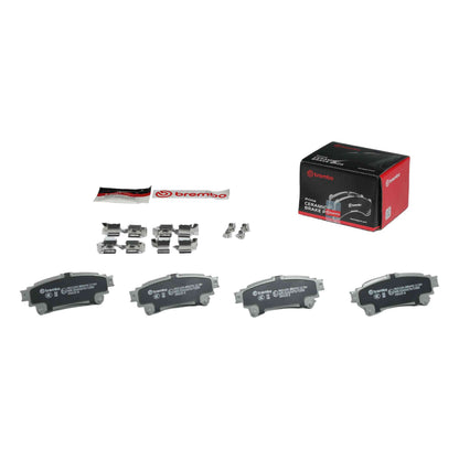 Brembo OE Brembo 16-17 Lexus GS200t Premium NAO Ceramic OE Equivalent Pad - Rear P83132N