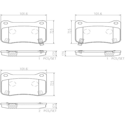 Brembo Disc Brake Pad