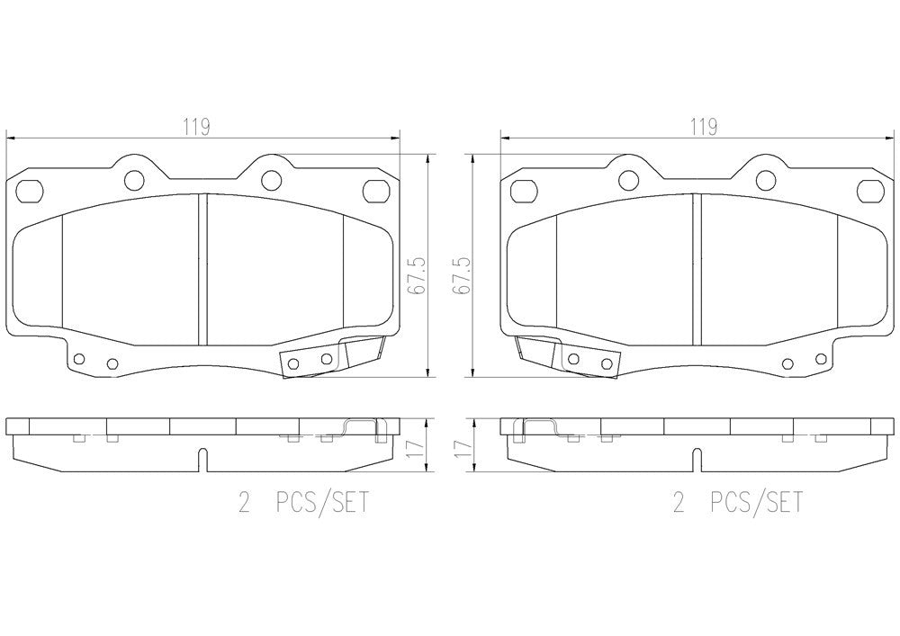 Brembo Disc Brake Pad