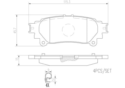 Brembo Disc Brake Pad