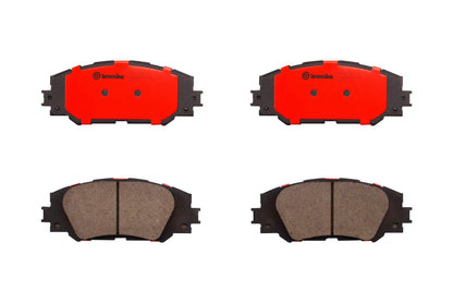 Brembo OE Brembo 14-19 Toyota Corolla Front Premium NAO Ceramic OE Equivalent Pad P83155N