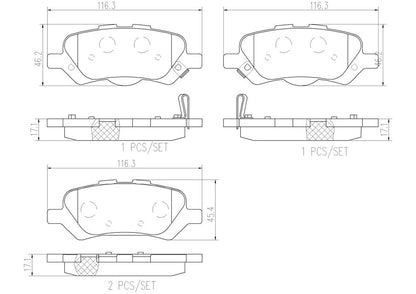 Brembo Disc Brake Pad
