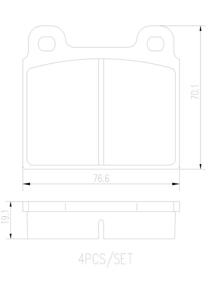 Brembo Disc Brake Pad