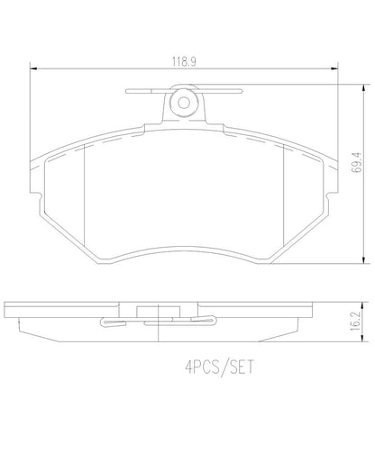Brembo Disc Brake Pad