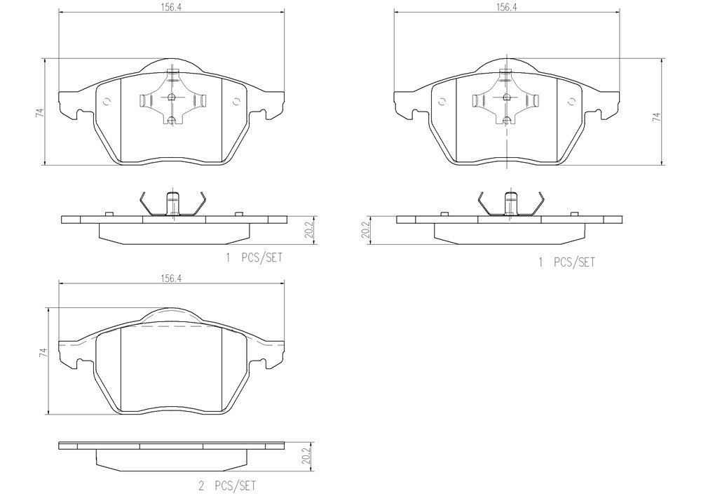 Brembo Disc Brake Pad