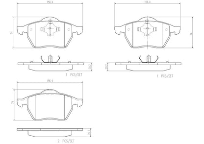 Brembo Disc Brake Pad
