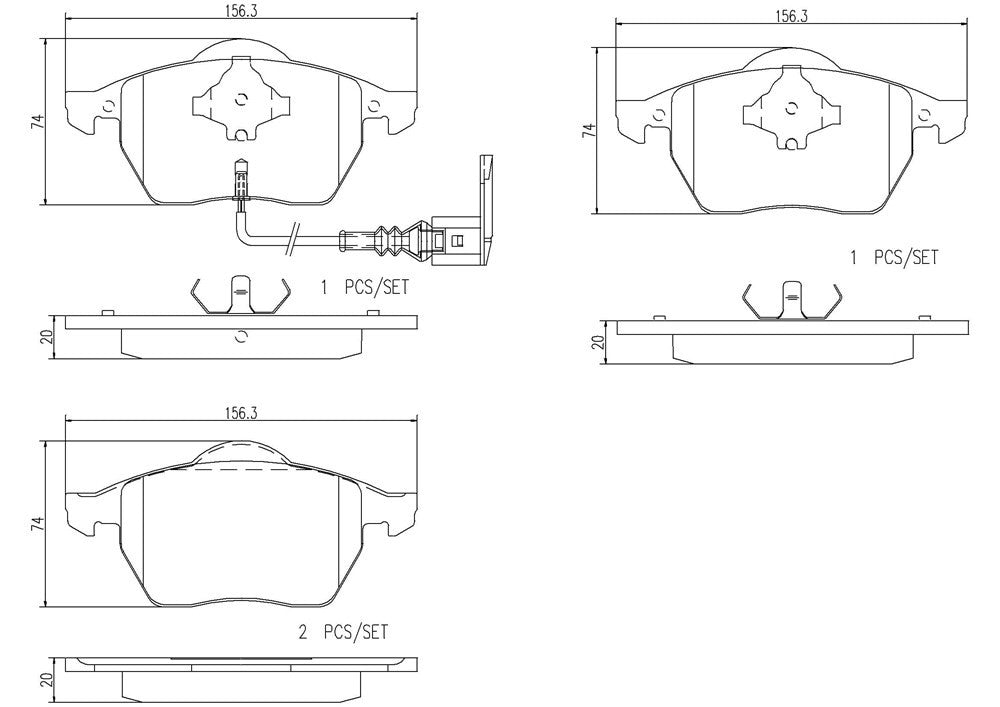 Brembo Disc Brake Pad