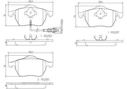 Brembo Disc Brake Pad