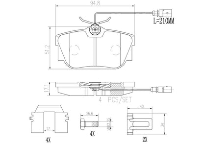 Brembo Disc Brake Pad