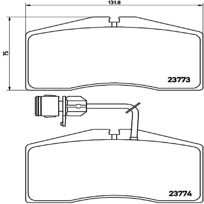 Brembo Disc Brake Pad Set P85053