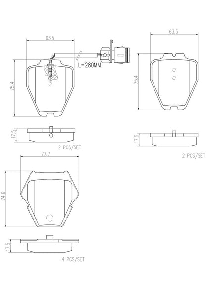 Brembo Disc Brake Pad