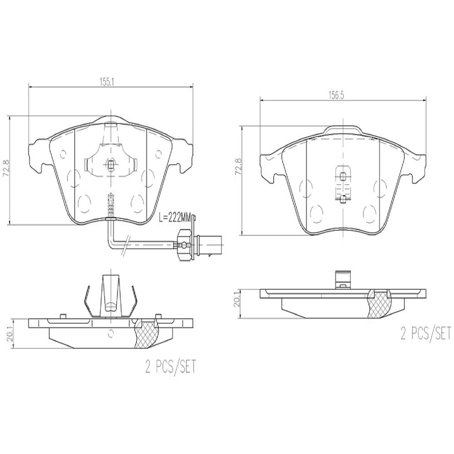 Brembo Disc Brake Pad