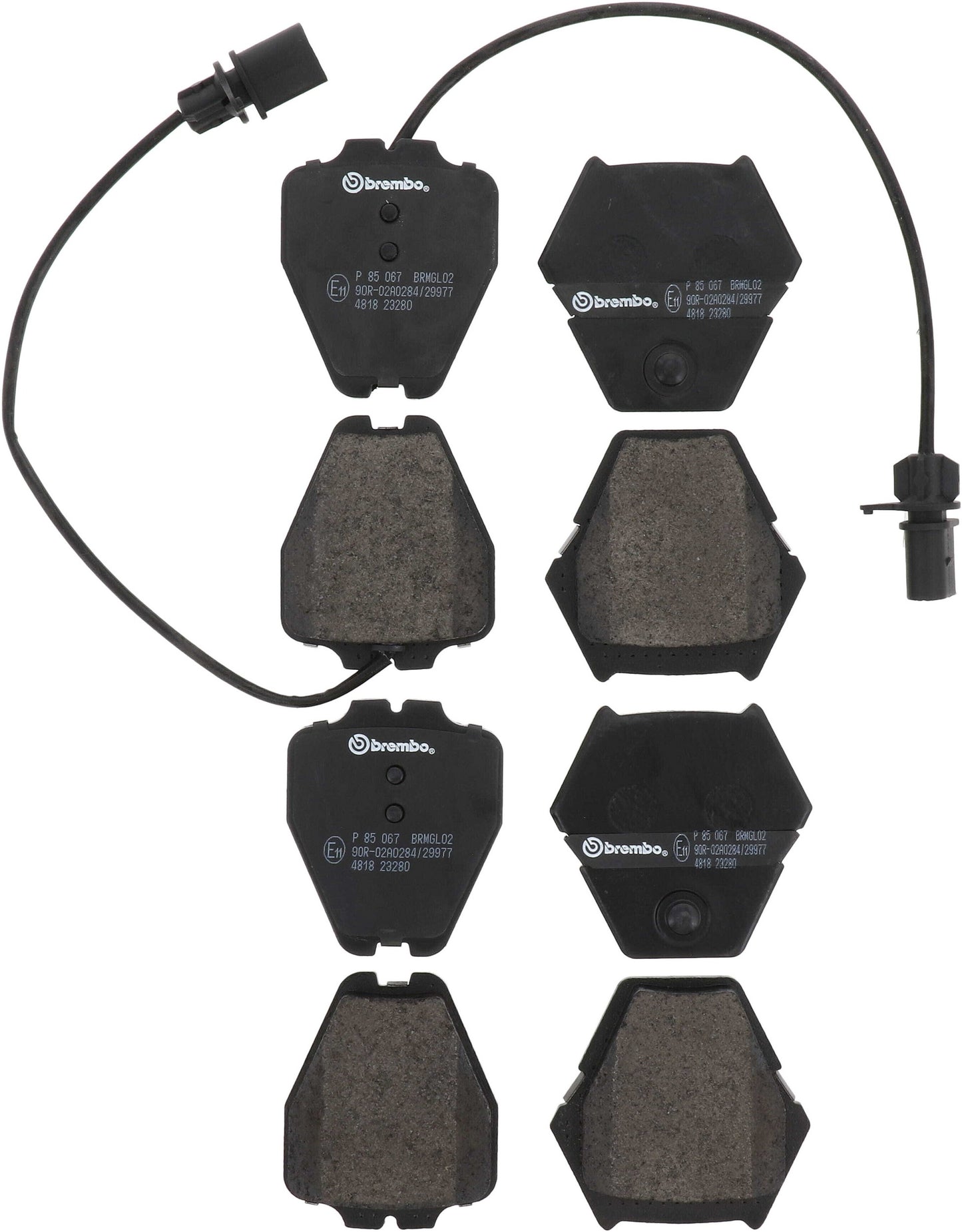 Brembo Disc Brake Pad Set P85067