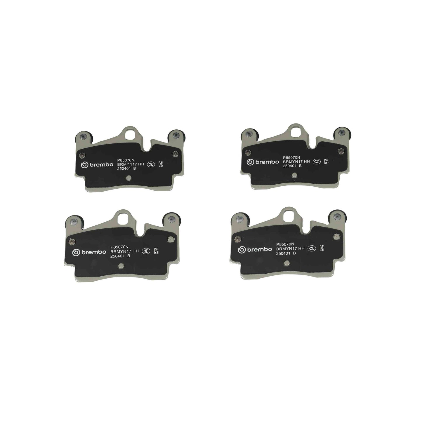 Brembo OE Brembo 04-09 Audi Q7/ Porsche Cayenne/ Volkswagen Touareg Rear NAO Brake Pad P85070N