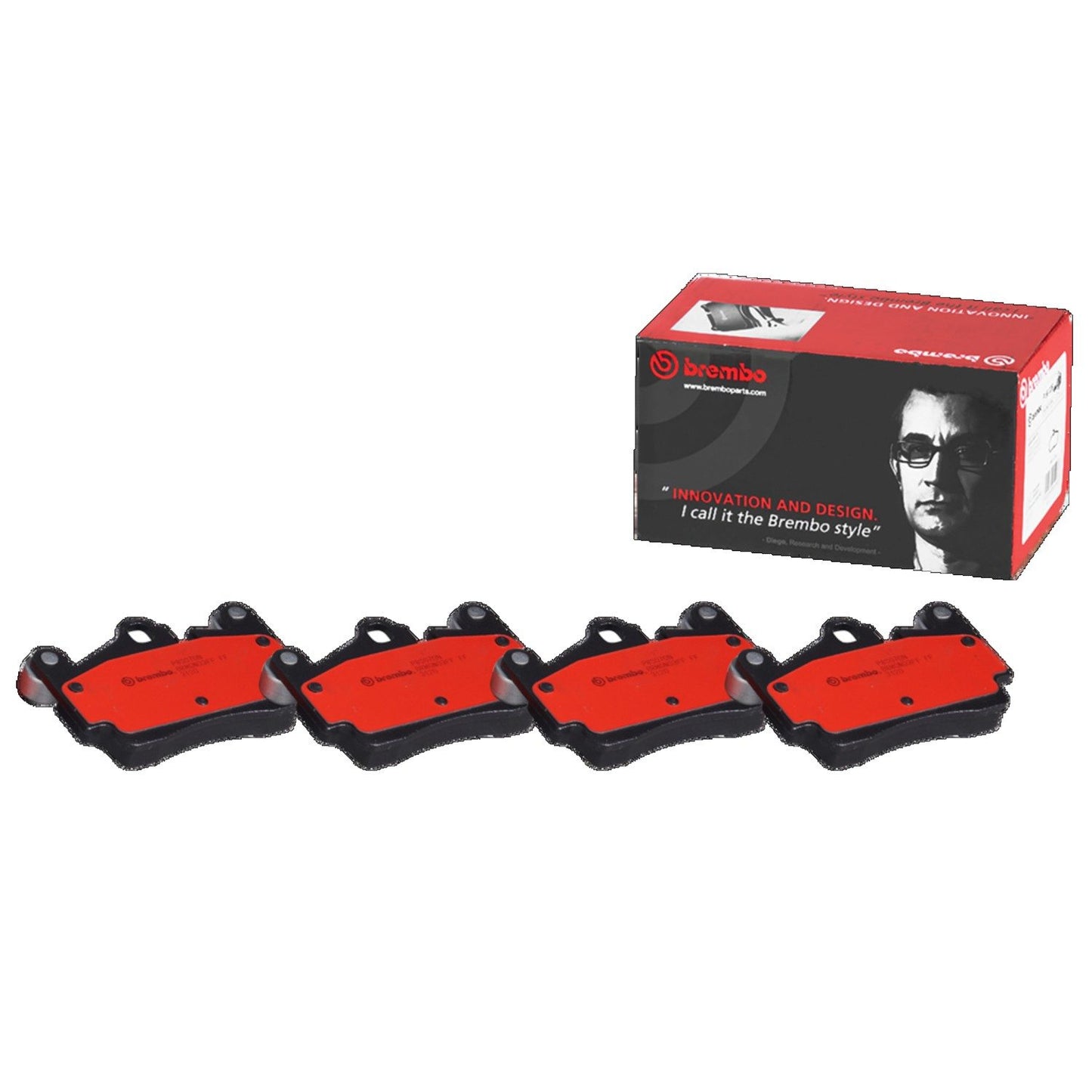 Brembo OE Brembo 04-09 Audi Q7/ Porsche Cayenne/ Volkswagen Touareg Rear NAO Brake Pad P85070N