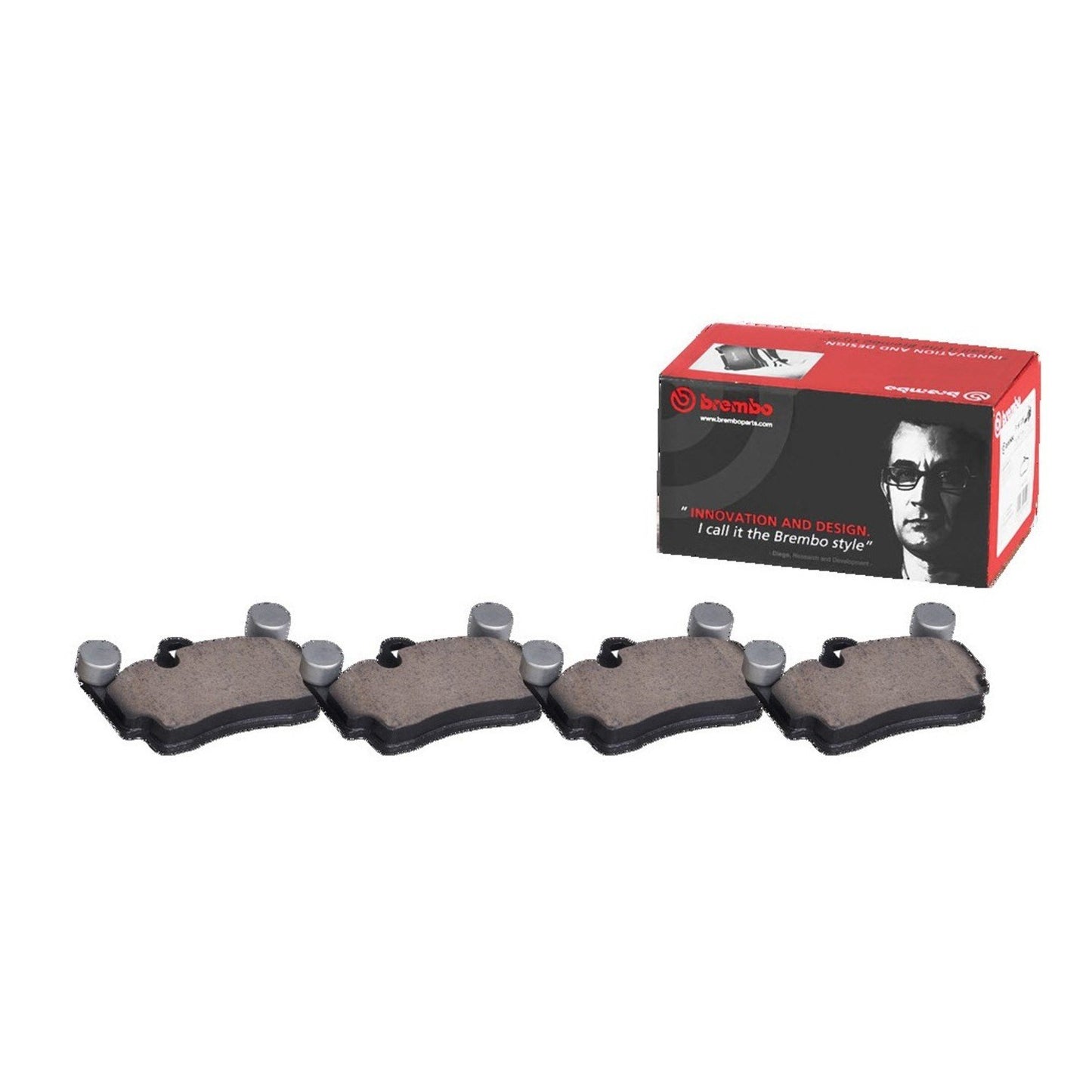 Brembo OE Brembo 04-09 Audi Q7/ Porsche Cayenne/ Volkswagen Touareg Rear NAO Brake Pad P85070N