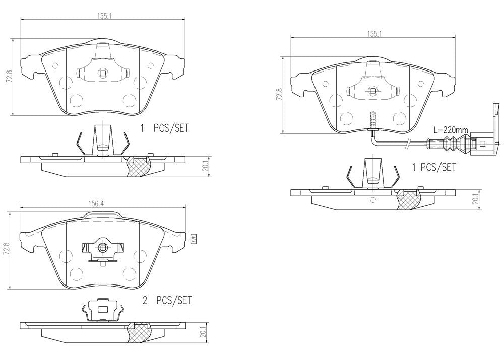 Brembo Disc Brake Pad