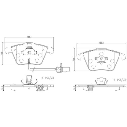 Brembo Disc Brake Pad