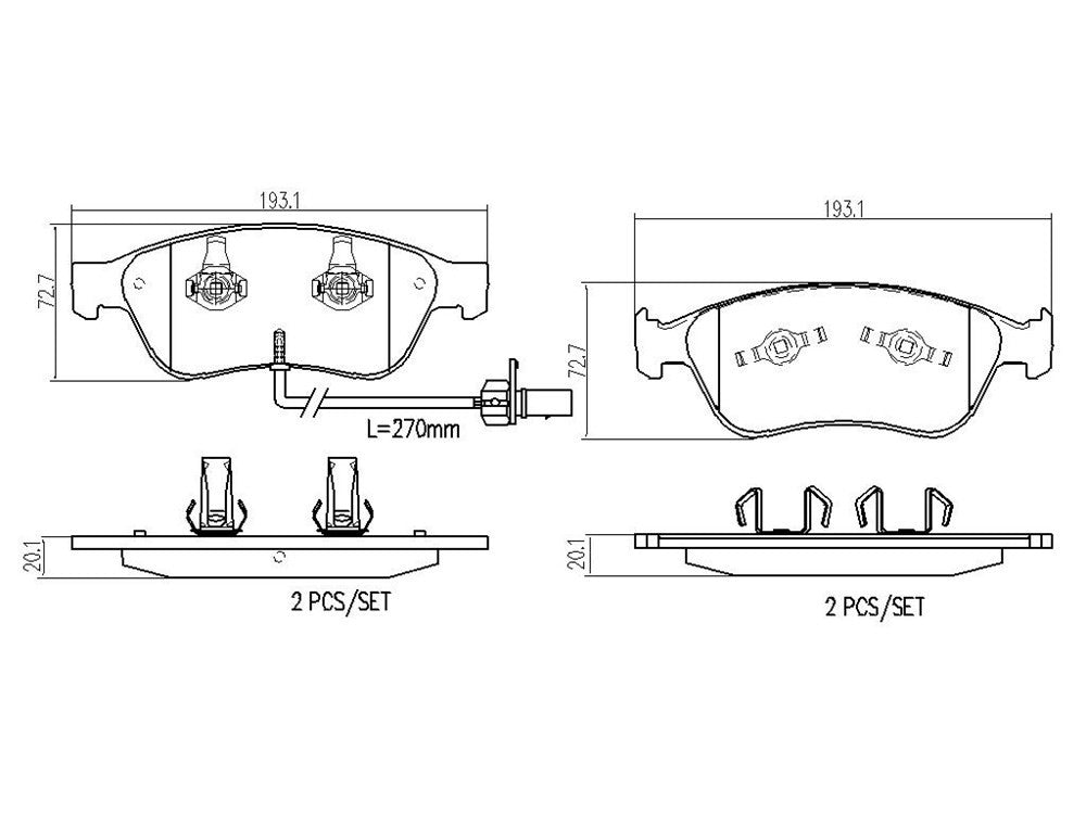 Brembo Disc Brake Pad