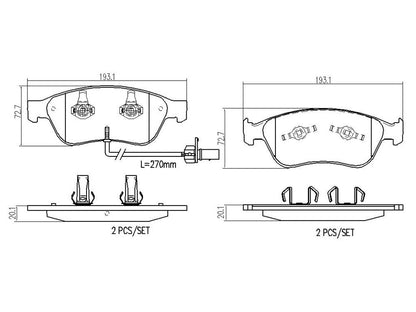Brembo Disc Brake Pad