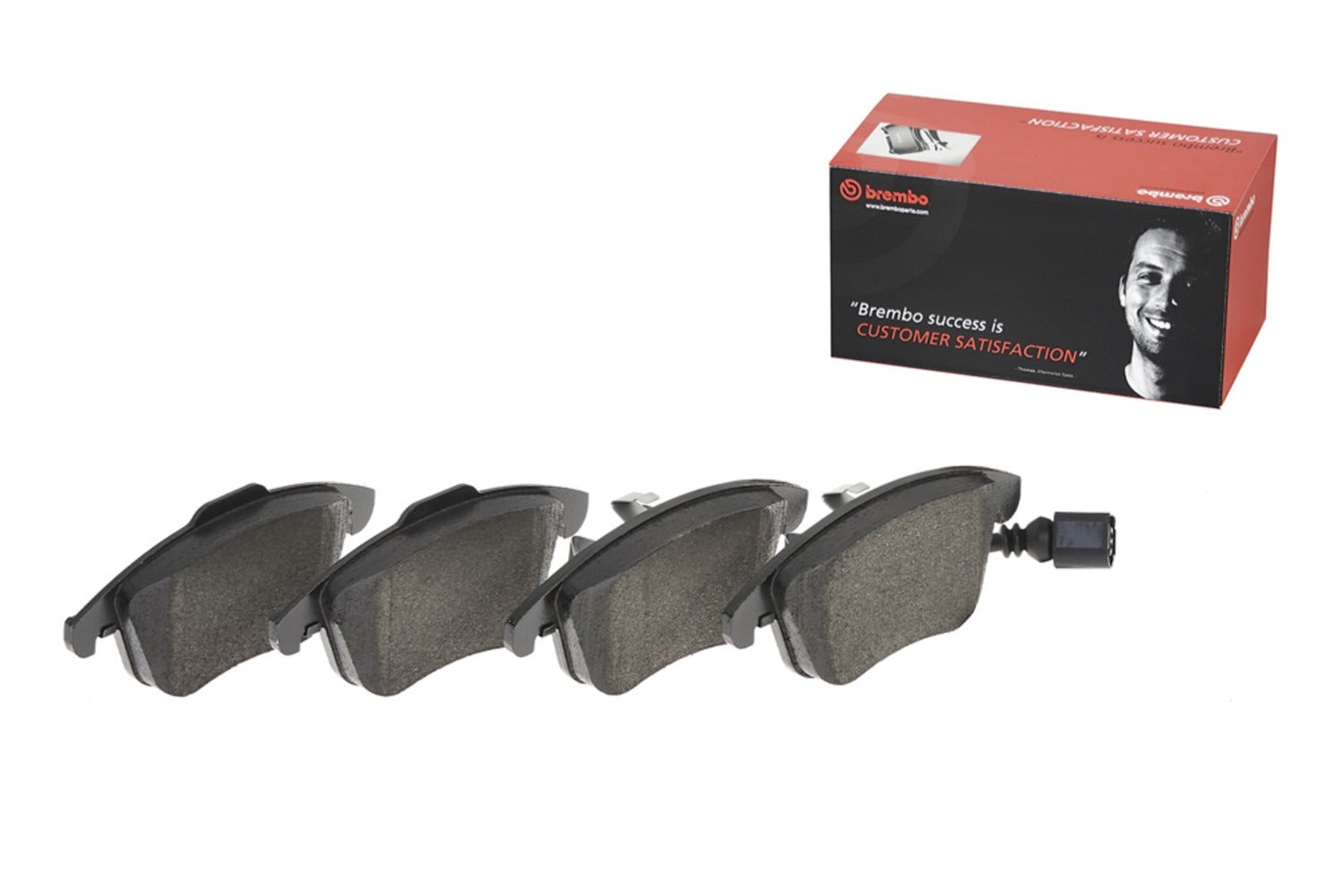 Brembo OE Brembo 17-18 Volkswagen Passat/Tiguan/ Audi Q3/Q3 Quattro Front Low-Met Brake Pad P85112