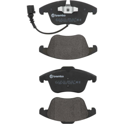 Brembo OE Brembo 17-18 Volkswagen Passat/Tiguan/ Audi Q3/Q3 Quattro Front Low-Met Brake Pad P85112