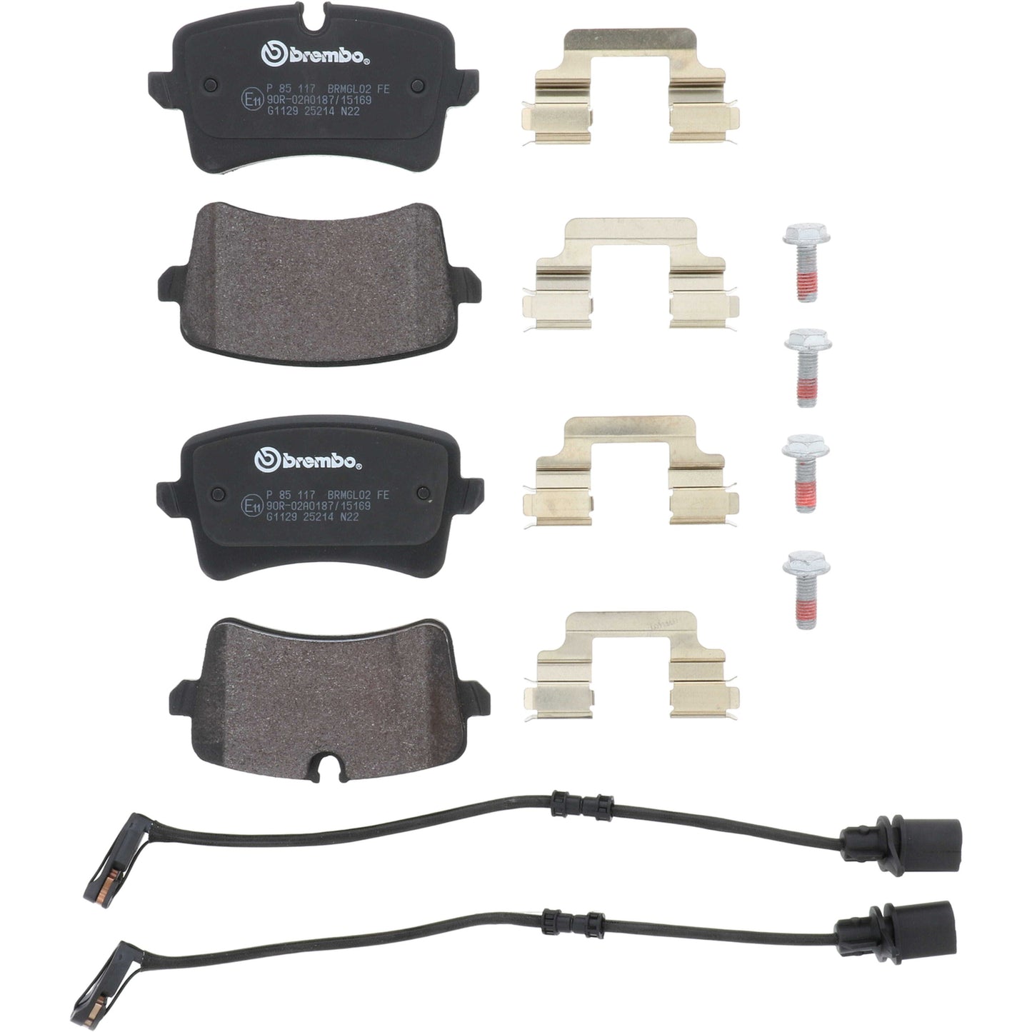 Brembo Disc Brake Pad Set P85117
