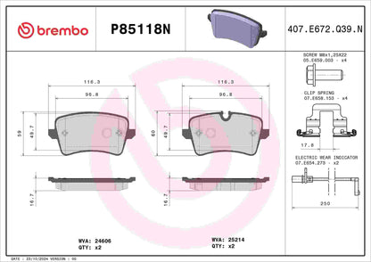Brembo Disc Brake Pad